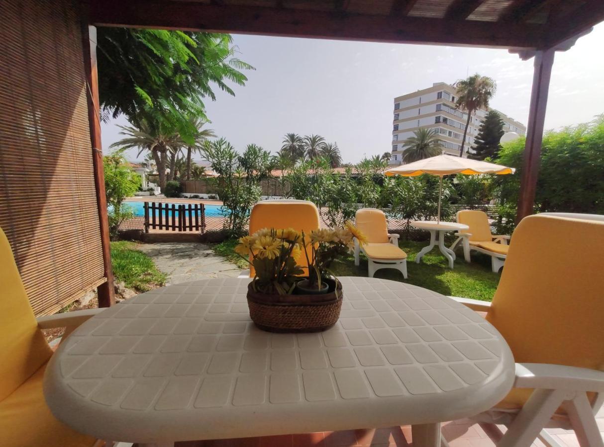 Lovely 2 Bedroom Bungalow With Parking มาสปาโลมาส ภายนอก รูปภาพ